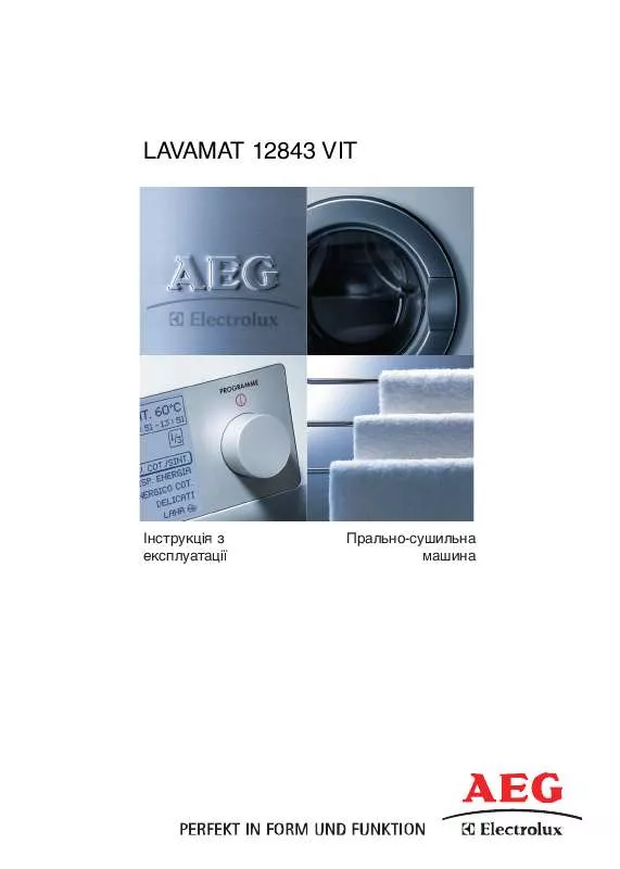 Mode d'emploi AEG-ELECTROLUX L12843VIT