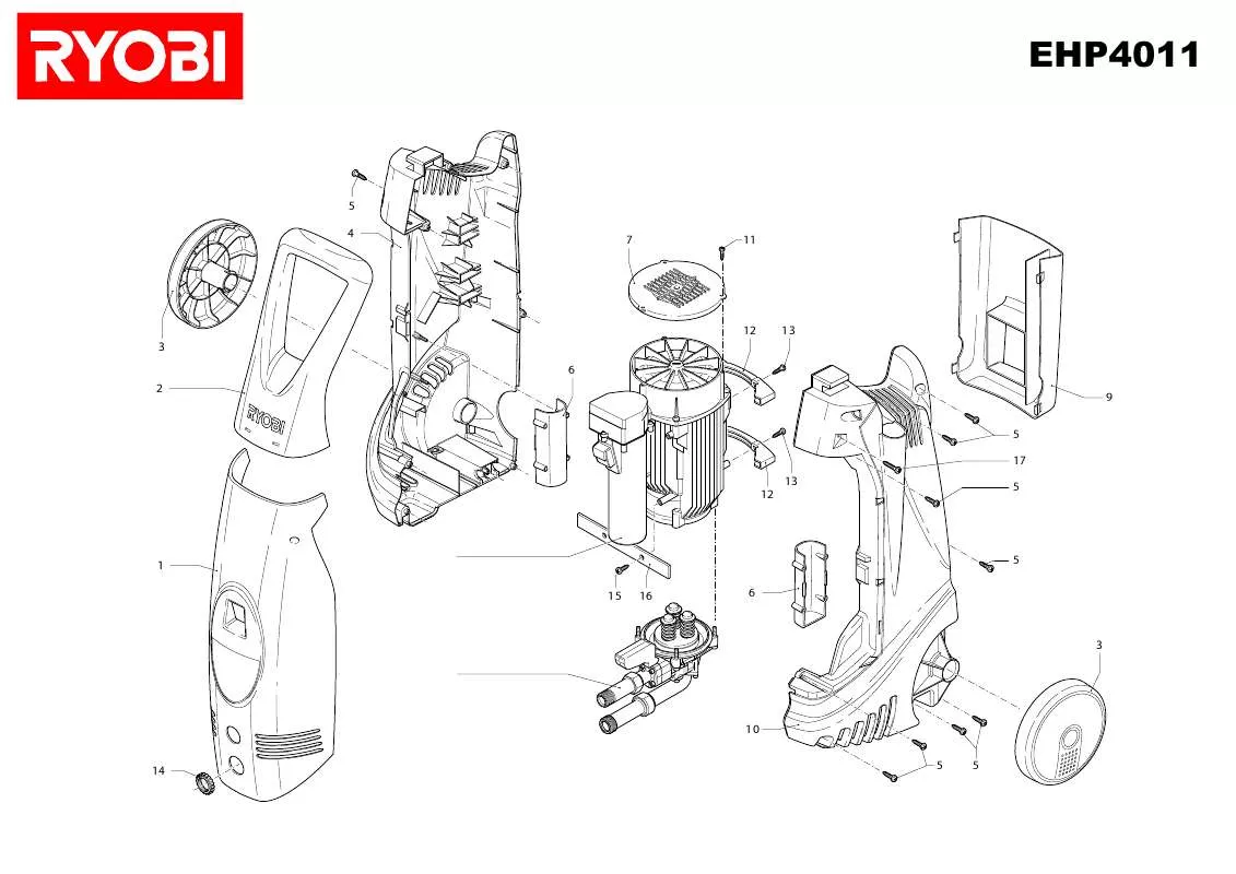 Mode d'emploi RYOBI EHP4011