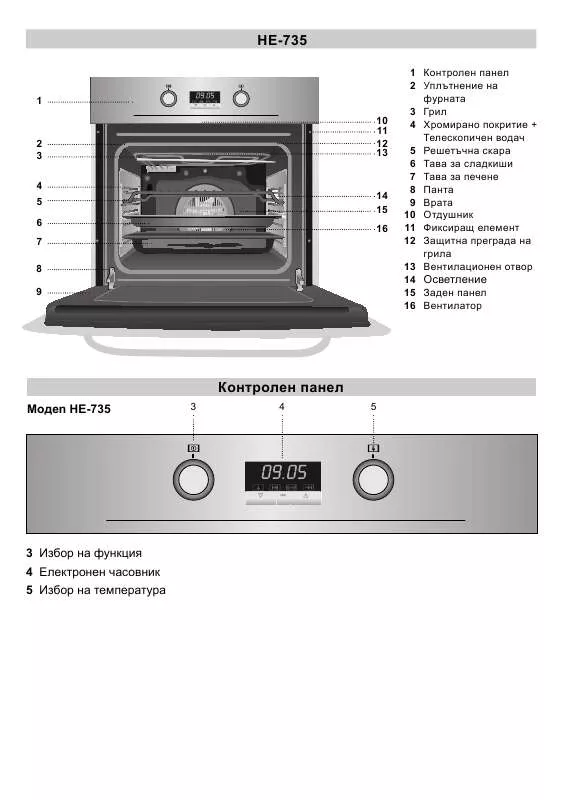 Mode d'emploi TEKA HE-720